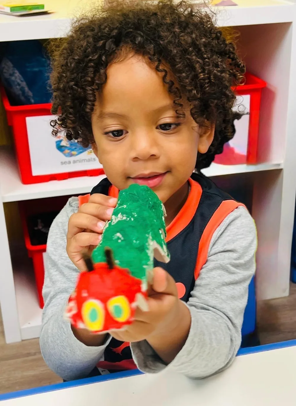 Showing off a finished creation